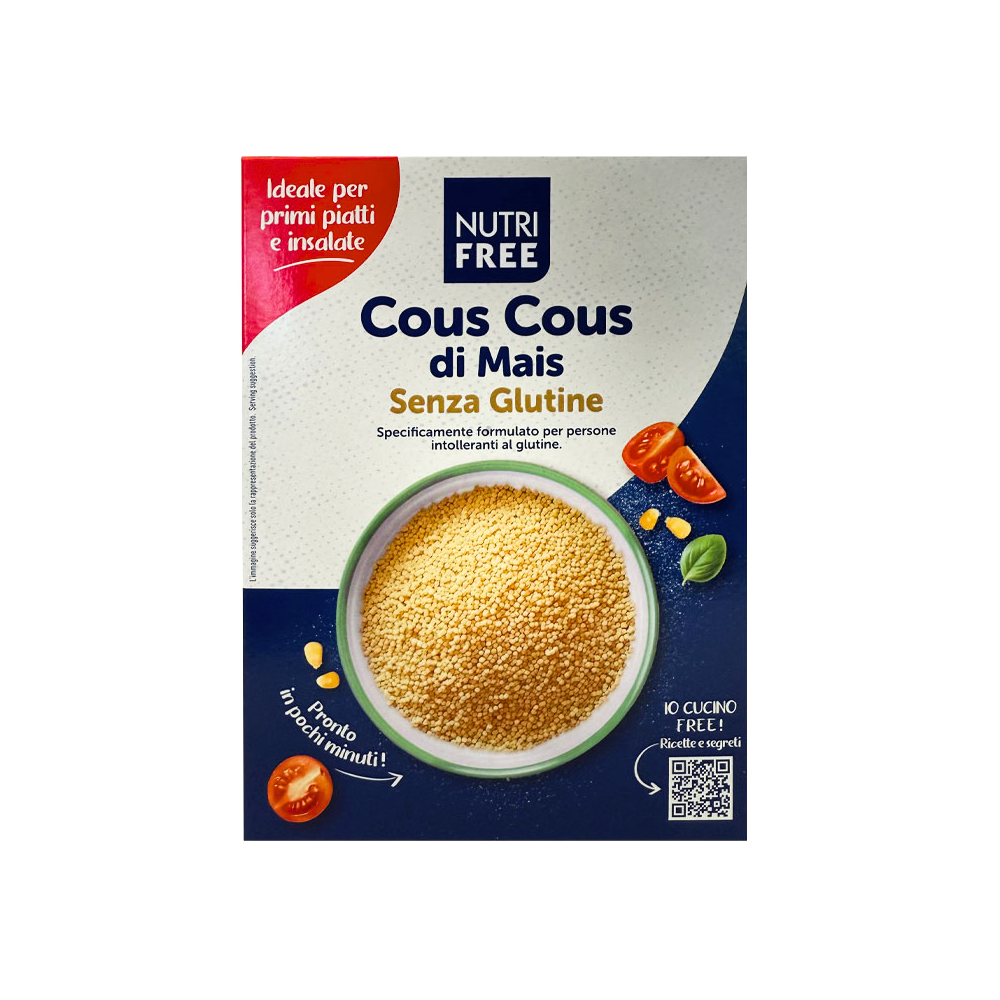 Cous Cous de Maíz - Sin Gluten - Nutrifree 375gr