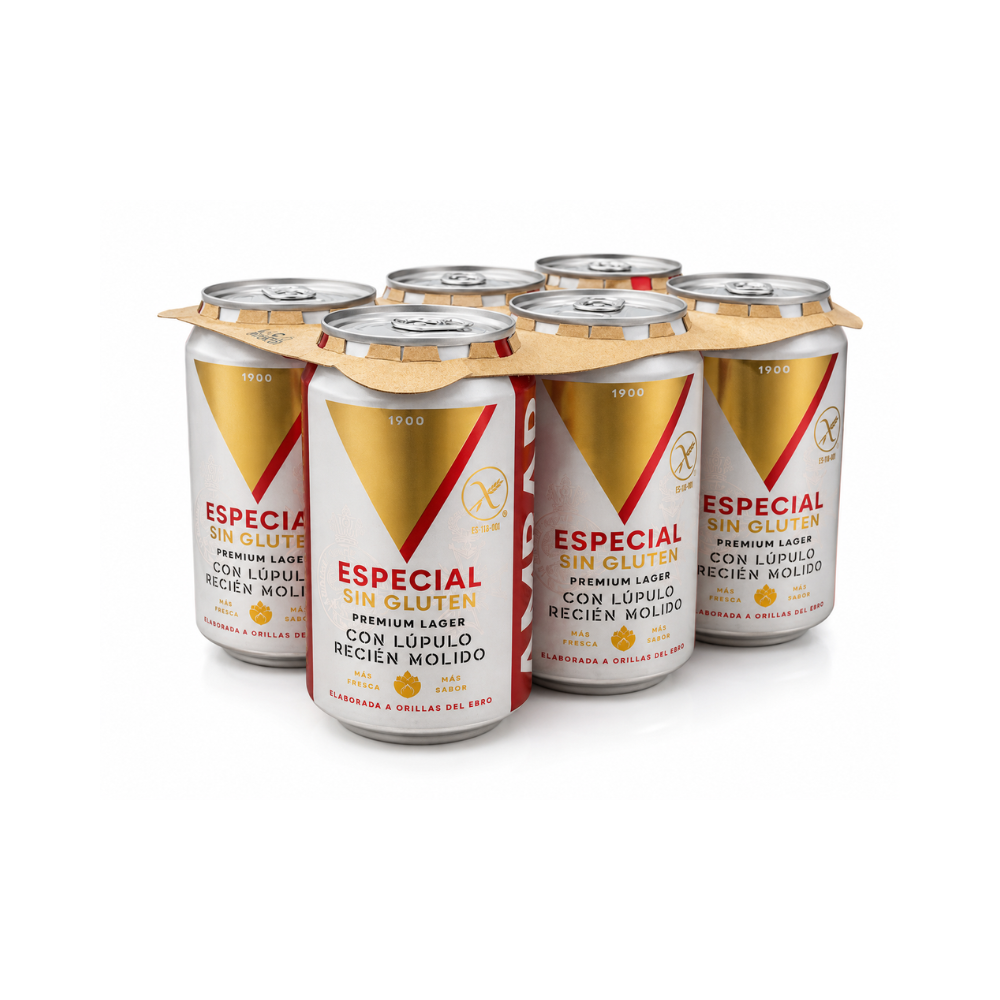 Pack Lata Especial 6x33Cl - Ambar - Sin Gluten