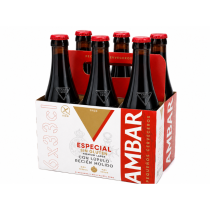 Pack Cerveza Especial 6x33 cl - Sin gluten - Ambar