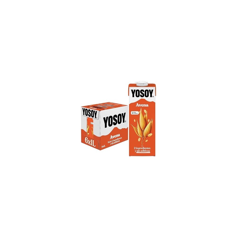 Pack Bebida de Avena - Sin Gluten 6x 1L - YOSOY
