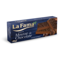 Turrón Mousse de Chocolate - Sin gluten - La Fama. 150 grs.