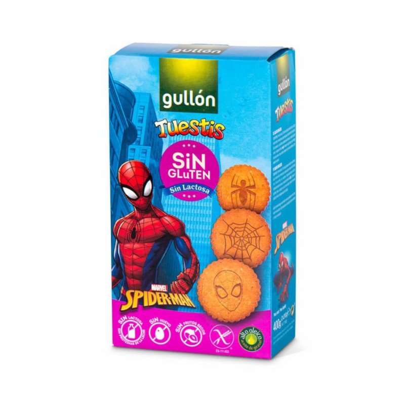 Tuestis Spider-Man 400 grs. Sin Gluten - Gullón