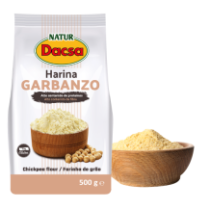 Harina de Garbanzo - 500 gr. Sin Gluten - Naturdacsa