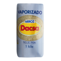 Arroz Dacsa Vaporizado 1 kg. Sin Gluten - Naturdacsa