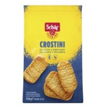 Crostini - Pãezinhos tradicionais Sem glúten - Schär - 150 grs