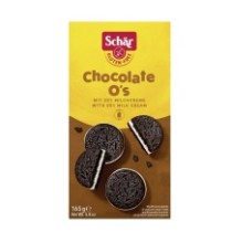 Bolachas Chocolate O's Sem glúten - Schär - 165 grs