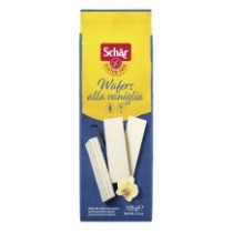 Wafers Baunilha - Wafers de baunilha Sem glúten - Schär - 125 grs