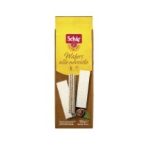Wafers de Avelã Sem glúten - Schär - 125 grs