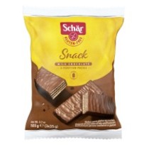 Snack - Barquillos de chocolate Sin gluten - Schär - 105 grs