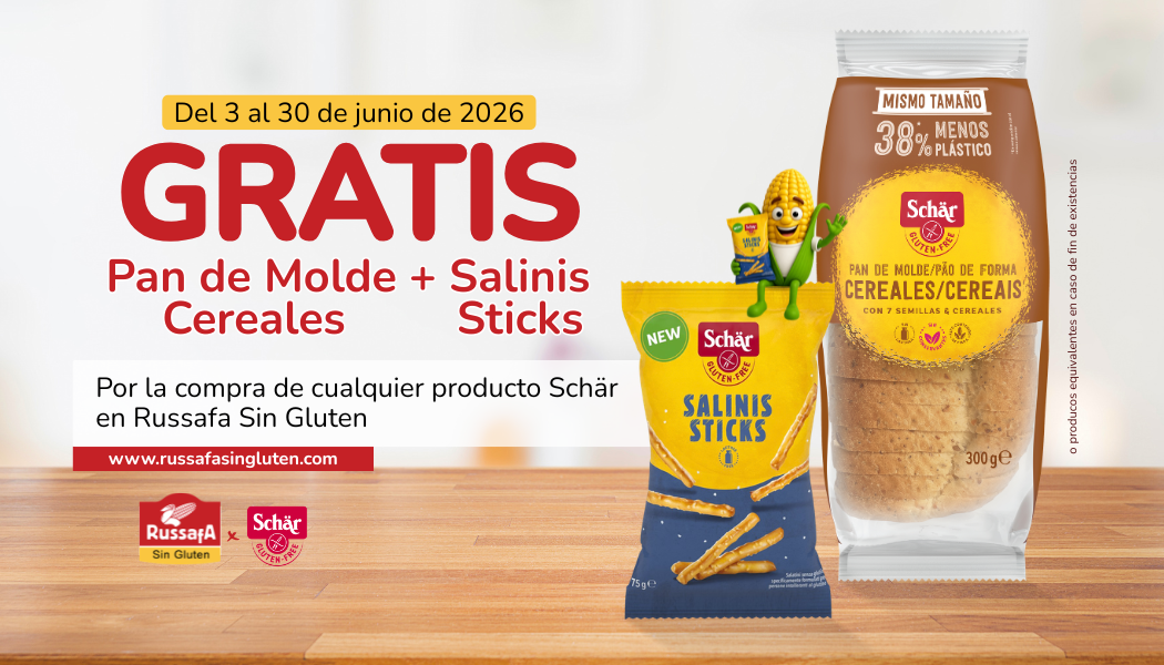 Gratis Pan Cereales + Salinis Sticks