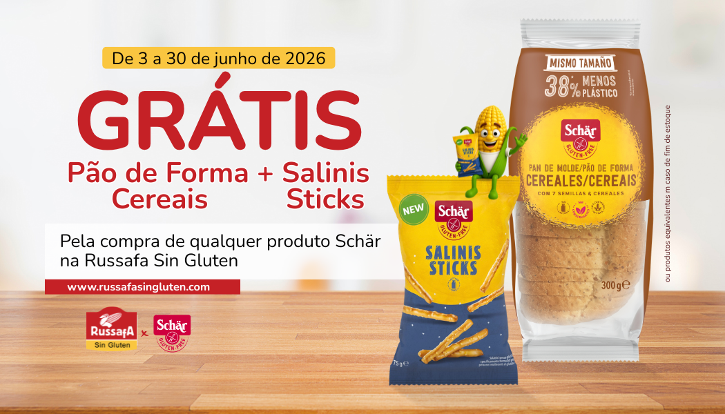 Grátis: Pão de Cereais + Salinis Sticks