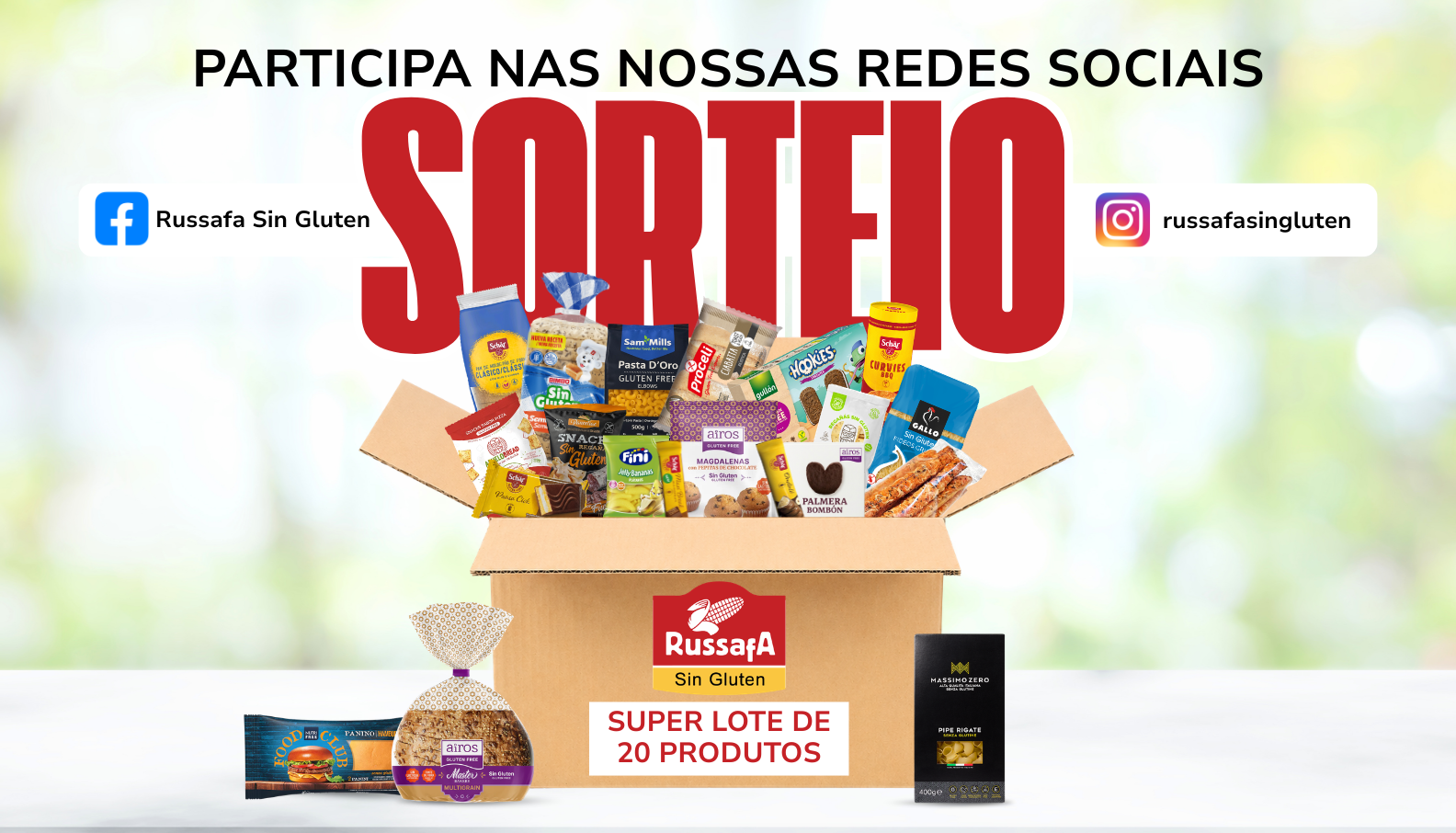 Sorteio Russafa Sin Gluten