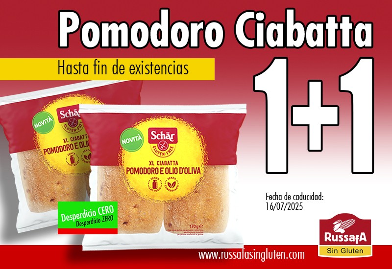 1+1 POMODORO CIABATTA