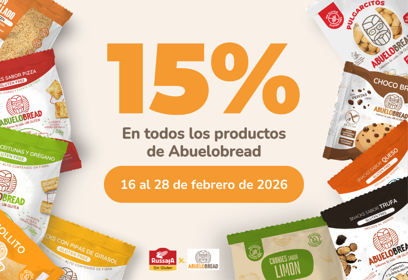 15% productos Abuelobread