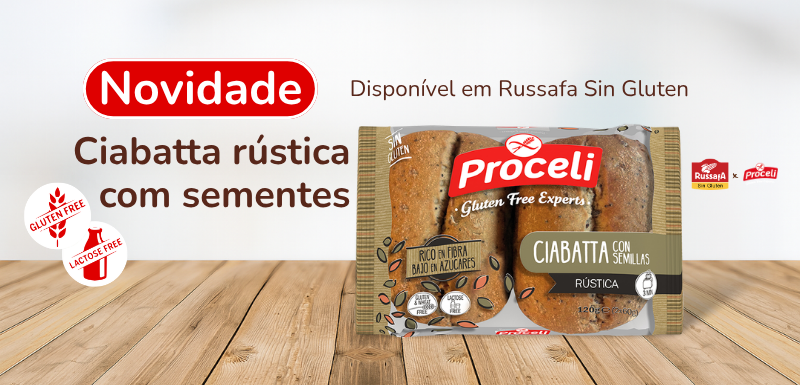 Ciabatta Rústica con sementes