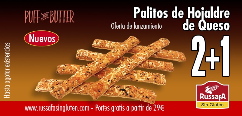 PACK 2+1 PALITOS FOLHADOS