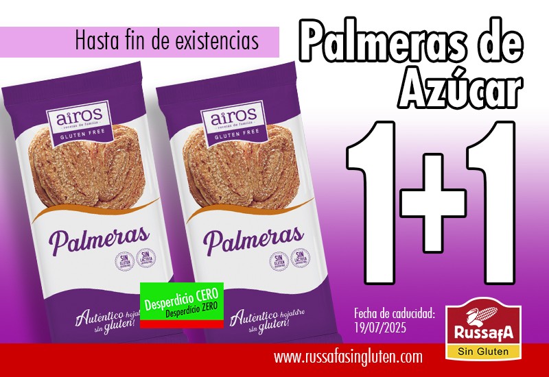 1+1 PALMERAS DE AZÚCAR