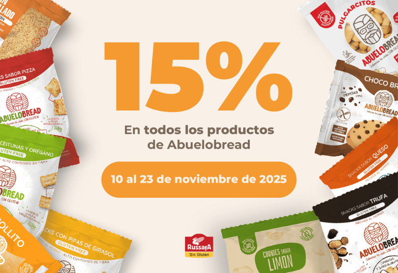 15% productos Abuelobread